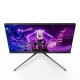 Монитор игровой 27'' 16:9 1920х1080(FHD) IPS, 240 Hz, 400cd/m2, 1000:1, 80M:1, 0,5 ms, 2xHDMI, 2xDP, USB-Hub, Height adj, Tilt, Swivel, Speakers, Black, Red