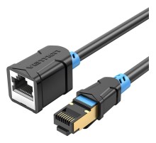 Патч-корд удлинитель Vention прямой SSTP cat.6, RJ45 - 3м. Черный