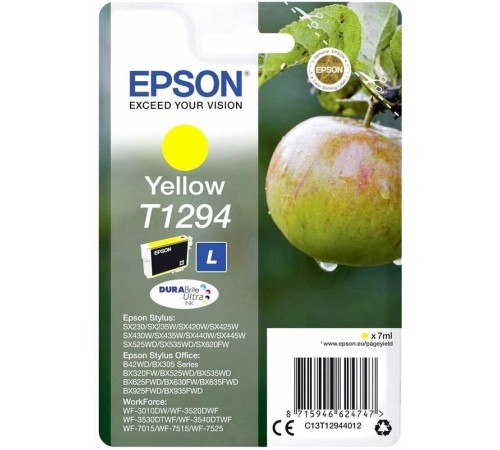 Картридж/ Epson I/C for SX420W/BX305F yellow new Картридж/ Epson I/C for SX420W/BX305F yellow new