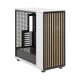 Корпус ПК без блока питания/ Case Fractal Design North XL TG Dark Tint, Full-Tower, 3x140mm, 2xUSB-A 3.2 + 1xUSB 3.2 Type-C E-ATX, ATX, mATX, mITX Wood panel, Chalk White
