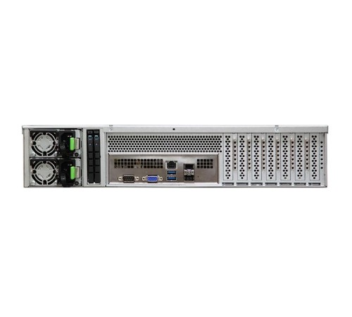 Серверный корпус/ RSC-2ET, 2U, 12xSATA/SAS HS 3,5/2,5" universal bay + 2x2,5" 7mm rear HS bay, up to 12"(W) x 13"(D) E-ATX, 12G EOB backplane, Acbel 2U 800W RPSU platinum, 2x 7mm 2.5" hot-swap OS, rail [XE1-2ET00-02 SKU change to