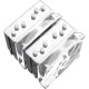 Кулер для процессора/ CPU Cooler ID-COOLING SE-55 ARGB SNOW (250W, 4-pin PWM, 153mm, Al/Cu, 6x6mm, ARGB, 2x120mm, 68.2CFM, 35.2dBA, 1500RPM, S: 1700/1200/115X, AM5/AM4, White)