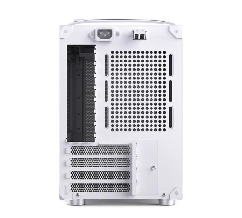 Корпус без блока питания/ Case JONSBO C6 MAX Handle, Mini-Tower, TG, no fan, 1xUSB-A 3.0 + 1xUSB-C 3.1, mATX, mITX White