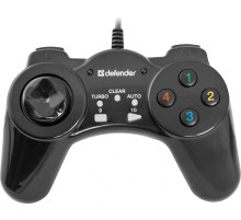 Defender Проводной геймпад Vortex USB, 13 кнопок