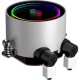 Система охлаждения/ Water Cooling System PCCooler DA360 ARGB WH (280W, 360mm, White, ARGB/ Fans: 3x120mm, 72.1CFM, 33.8dBA, 1800RPM/ Pump height 55mm, 28dBA, 3000RPM, Rad thickness 27mm/ S: 1851, 1700, 1200, 20XX, 115X, AM5, AM4)