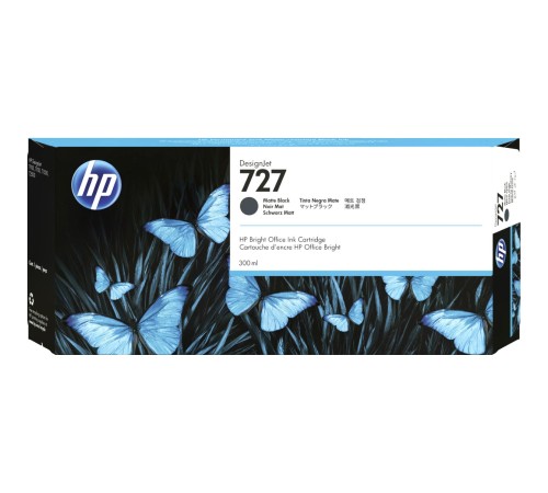 Картридж/ HP 727 300-ml Matte Black Ink Cartridge Картридж/ HP 727 300-ml Matte Black Ink Cartridge