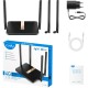 Маршрутизатор/ AC1200 Wi-Fi 4G LTE Cat.4 Router,1200Mbps Wi-Fi, build-in 4G LTE modem, Chipset MediaTek, 300Mbps at 2.4GHz + 867Mbps at 5GHz, 2 WiFi antennas, 2 Detachable 4G antennas, 4 10/100M RJ45 Ports, Nano SIM Slot, Cudy Mesh Support, PPTP/L2TP/Ope