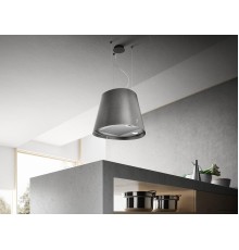 Вытяжной шкаф ELICA/ островная, 50 см, 1000 м3/ч, матовый чёрный с эффектом чугуна