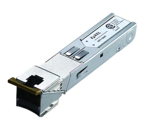 Трансивер/ ZYXEL SFP-1000T SFP-Transceiver Gigabit Ethernet (1000Base-T), 100 m Трансивер/ ZYXEL SFP-1000T SFP-Transceiver Gigabit Ethernet (1000Base-T), 100 m