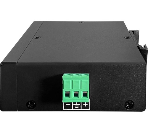 Промышленный PoE-инжектор/ Промышленный PoE-инжектор Gigabit Ethernet на 90W с бустером напряжения. Соответствует стандартам PoE IEEE 802.3af/at/bt. Автоматическое определение PoE устройств. Мощность PoE - до 90W. Поддержка скорости 10/100/1000Base-T. вх.