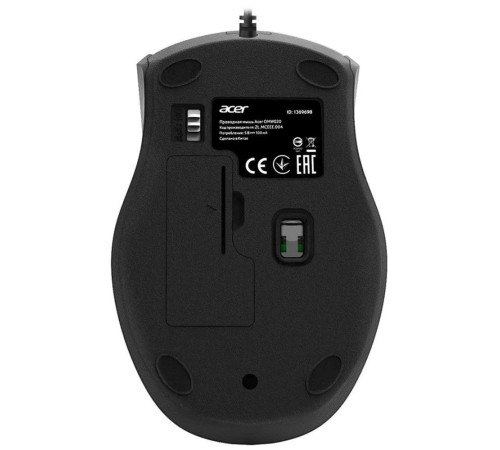 Мышь компьютерная/ Проводная мышь Acer OMW020 оптическая (1600dpi) USB (3but) black Мышь компьютерная/ Проводная мышь Acer OMW020 оптическая (1600dpi) USB (3but) black