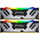 Память оперативная/ Kingston 96GB 6400MT/s DDR5 CL32 DIMM (Kit of 2) FURY Renegade RGB XMP