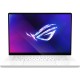 Ноутбук/ ASUS ROG Zephyrus G16 GU605MV-QR259 16"(2560x1600 OLED 240Hz)/Intel Core Ultra 7 155H(1.4Ghz)/16384Mb/1024PCISSDGb/noDVD/Ext:nVidia GeForce RTX4060(8192Mb)/Cam/BT/WiFi/90WHr/war 1y/1.85kg/Platinum White/DOS + чехол