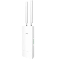 Точка доступа/ AC1200 WiFi Gigabit Outdoor Access Point, 867Mbps at 5GHz + 300Mbps at 2.4GHz, 1 x Gigabit RJ45, 2 Detachable Antennas, 802.3at/802.3af PoE or passive PoE, IP65 Waterproof, lightning protection, 48V passive PoE adapter included, Cudy Mesh S