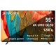 Телевизор 55'' Skyworth 55'' OLED, Ultra HD, Google TV, 900Nit, Bluetooth, 120Hz, Freesync Premium (AMD), 2.1.2 ch (2*12W+20W SUB+5W*2) Dolby Atmos, 4хHDMI, 2хUSB, Digital Audio Output, Composite output, LAN,CI, динамическая подсветка при включении, 2 Pol