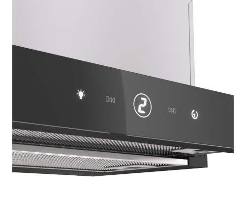 Вытяжка Franke/ Best, Вытяжка TOUCH BK 50, 50см, 750 м3/ч, сенсорное управление, LED освещение, Угольный фильтр Ф-07 (приобретается отдельно), цвет: нержавеющая сталь, лицевая планка: черное стекло Вытяжка Franke/ Best, Вытяжка TOUCH BK 50, 50см, 750 м3/ч, сенсорное управление, LED освещение, Угольный фильтр Ф-07 (приобретается отдельно), цвет: нержавеющая сталь, лицевая планка: черное стекло