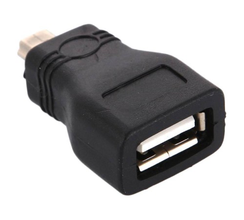 Адаптер переходник mini USB AM / AF USB 2.0 GCR GC-UAF2M5, пакет Адаптер переходник mini USB AM / AF USB 2.0 GCR GC-UAF2M5, пакет