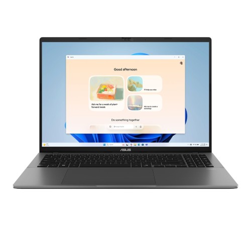 Ноутбук/ ASUS S3607CA-SH100 16"(1920x1200 OLED)/Intel Core Ultra 5 225H(3.3Ghz)/16384Mb/512PCISSDGb/noDVD/Int:Intel Arc graphics/Cam/BT/WiFi/70WHr/war 1y/1.7kg/Matte Gray/noOS