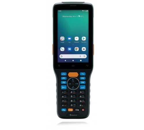Терминал сбора данных Newland N7 Pro II WWAN, A13 GMS (AER), 4GB/64GB, 4” Gorilla Glass Touch Scr, 29К, 2D Duo Near & FR Mega Pixel im w/Laser Aimer, BT, GPS, NFC, 4G & WiFi, Cam, Incl. USB cab, bat and multiplug adapter
