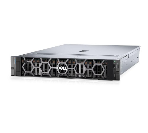 Серверное шасси Dell PowerEdge R760/ PowerEdge R760 chassis  (12x3.5"SAS/SATA, 4x2.5"Rear SAS/SATA,RC #6, 2xFH , 2xLP) no(CPU,Mem,HDD,OCP,BOSS, PSU), 2*HP HSK, 6*VHP Fans,PERC H755 LP, MB supports ONLY CPUs <250W, Onboard Broadcom 5720 DP 1Gb LO