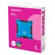 Внешний накопитель Внешний SSD 1TB USB 3.2 Gen 2 (USB 10Gbps) R550/W480MB/s 3D NAND COLOR BOX синий