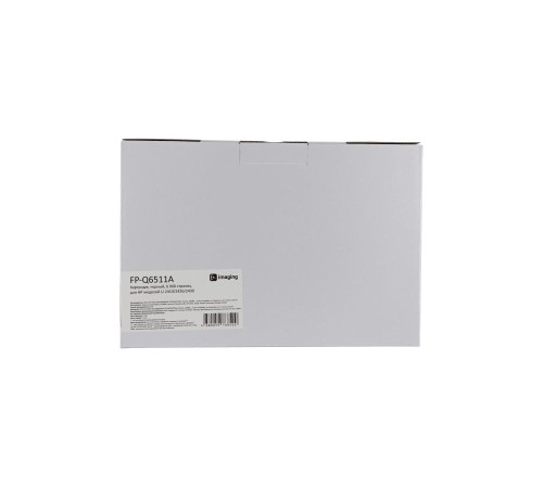 Картридж F+ imaging, черный, 6 000 страниц, для HP моделей LJ 2410/2420/2430 (аналог Q6511A/CRG310/CRG710), FP-Q6511A (Вскрытая упаковка)