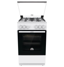 Плита GORENJE/ Тип плиты: газовая, Тип варочной поверхности: газовая, Цвет: белый, Ширина, см: 50