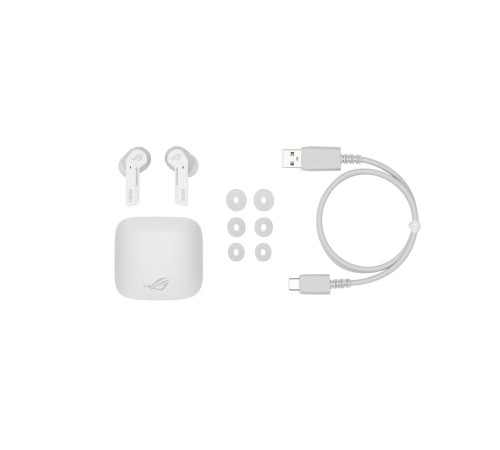 Гарнитура ROG CETRA TRUE WIRELESS/WHITE/ ASUS ROG CETRA TRUE WIRELESS/WHITE Гарнитура ROG CETRA TRUE WIRELESS/WHITE/ ASUS ROG CETRA TRUE WIRELESS/WHITE