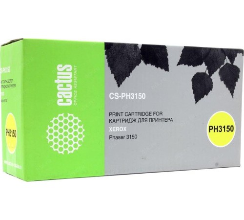 -/ Картридж лазерный Cactus CS-PH3150 109R00747 черный (5000стр.) для Xerox Phaser 3150/3150b/3150n/315
