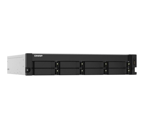Сетевое хранилище без дисков/ SMB QNAP TS-832PXU-4G 8-Bay AL324 quad-core 1.7 GHz 2U rackmount NAS, 4GB DDR4 UDIMM RAM (max 1x16GB), SATA 6Gb/s, 2x 10GbE SFP+ LAN, 2x2.5 GbE LAN, 1x PCIe Gen2 x2 slot. W/o RAIL-B02 Сетевое хранилище без дисков/ SMB QNAP TS-832PXU-4G 8-Bay AL324 quad-core 1.7 GHz 2U rackmount NAS, 4GB DDR4 UDIMM RAM (max 1x16GB), SATA 6Gb/s, 2x 10GbE SFP+ LAN, 2x2.5 GbE LAN, 1x PCIe Gen2 x2 slot. W/o RAIL-B02