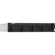 Сетевое хранилище без дисков/ SMB QNAP TS-832PXU-4G 8-Bay AL324 quad-core 1.7 GHz 2U rackmount NAS, 4GB DDR4 UDIMM RAM (max 1x16GB), SATA 6Gb/s, 2x 10GbE SFP+ LAN, 2x2.5 GbE LAN, 1x PCIe Gen2 x2 slot. W/o RAIL-B02