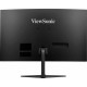 Монитор LCD 27'' 16:9 2560х1440(WQHD) VA, Curved, 250cd/m2, 4000:1, 80M:1, 1ms, 2xHDMI, DP, Tilt, Speakers, 3Y, Black (Вскрытая упаковка)