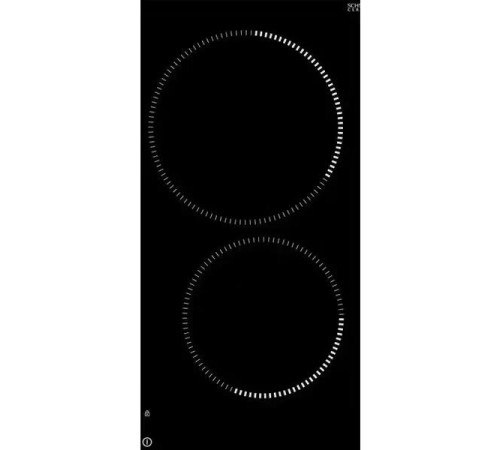 Встраиваемая электрическая панель BRANDT 45x600x510 mm, induction, touch control, timer, 9 modes