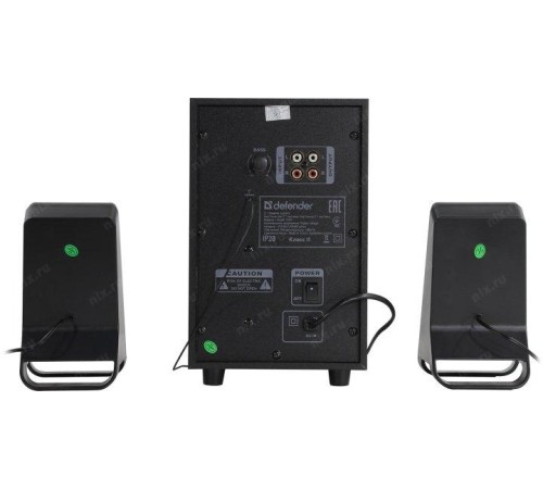 Defender Акустическая 2.1 система X181 18Вт, BT/FM/MP3/SD/USB/LED/RC