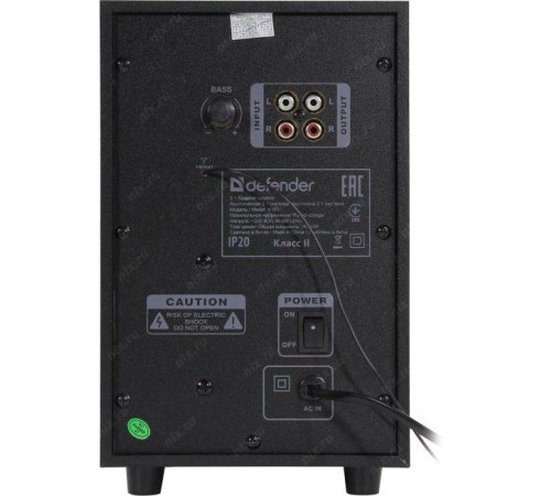 Defender Акустическая 2.1 система X181 18Вт, BT/FM/MP3/SD/USB/LED/RC