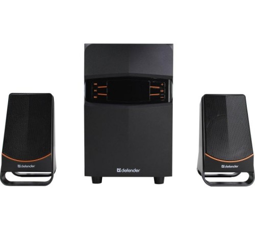 Defender Акустическая 2.1 система X181 18Вт, BT/FM/MP3/SD/USB/LED/RC