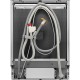 Встраиваемые посудомоечные машины ELECTROLUX/ Полновстраиваемая посудомоечная машина 60 см, Comfort Lift загрузка на 14 комплектов посуды, сенсорное управление, 8 программ, 59.6x56x82 см, черный цвет, сушка: с открыванием дверцы, индикация на полу: проекц