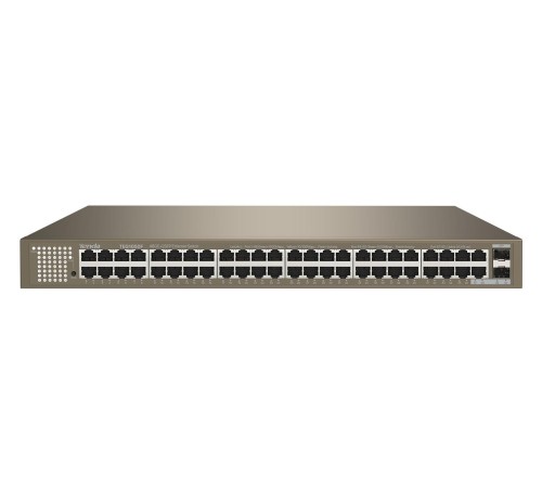 Коммутатор/ Tenda TEG1050F 48GE+2SFP Ethernet Switch