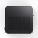 Корпус без блока питания/ Case JONSBO TK-1 Black 2.0, Mini-Tower, no fan, 1xUSB-A 3.2 + 1xUSB-C 3.2, mATX, mITX Black