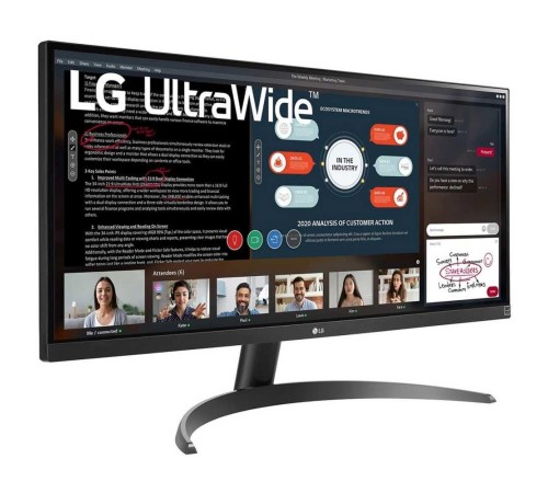 Монитор LG LCD 29WP500-B/ LG UltraWide 29WP500-B 29" IPS monitor, 2560x1080, 350 cd/m2, 21:9, 5мс (GtG), HDMIx2, Audio out, 75Hz, 178/178, внешний БП, FreeSync, HDR 10, VESA (100x100 мм), black Монитор LG LCD 29WP500-B/ LG UltraWide 29WP500-B 29" IPS monitor, 2560x1080, 350 cd/m2, 21:9, 5мс (GtG), HDMIx2, Audio out, 75Hz, 178/178, внешний БП, FreeSync, HDR 10, VESA (100x100 мм), black