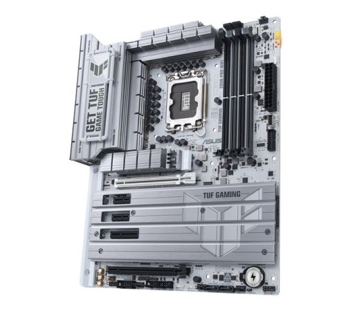 Материнская плата ASUS TUF GAMING Z890-PRO WIFI, LGA1851, Z890, 4*DDR5, 4*SATA, 4*M.2, 6*USB 3.2, 2*PCIx16, 1*PCIx4, 2*PCIx1,  2*Thunderbolt™ 4, HDMI+DP, ATX; 90MB1IR0-M0EAY0