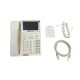 Телефон/ IP-телефон с цветным дисплеем 4.3", 1x1000Base-T PoE, 1x1000Base-T, 4 SIP-аккаунта