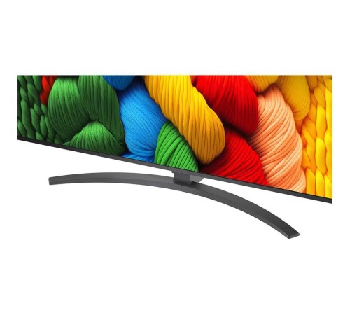 Телевизор ЖК 43'' LG/ 43", Ultra HD, Nano Color, Smart TV, WebOS, Wi-Fi, DVB-T2/C/S2, MR, 60Hz Native, 2.0ch (20W), 2 HDMI, 2 USB, 1 Pole, Charcoal Black, 2025 Телевизор ЖК 43'' LG/ 43", Ultra HD, Nano Color, Smart TV, WebOS, Wi-Fi, DVB-T2/C/S2, MR, 60Hz Native, 2.0ch (20W), 2 HDMI, 2 USB, 1 Pole, Charcoal Black, 2025