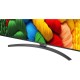 Телевизор ЖК 43'' LG/ 43", Ultra HD, Nano Color, Smart TV, WebOS, Wi-Fi, DVB-T2/C/S2, MR, 60Hz Native, 2.0ch (20W), 2 HDMI, 2 USB, 1 Pole, Charcoal Black, 2025