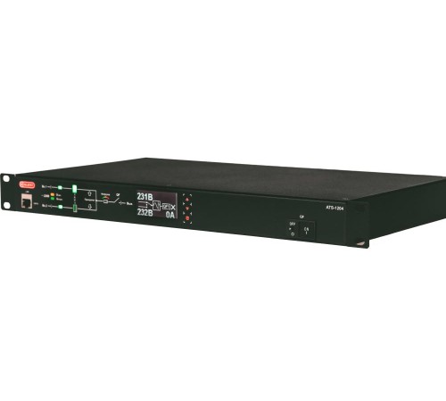ELEMY RACK ATS, 1U, 220В, 16А, OLED, Ethernet, in (2) C20, out (1) C19 (9) C13 ELEMY RACK ATS, 1U, 220В, 16А, OLED, Ethernet, in (2) C20, out (1) C19 (9) C13