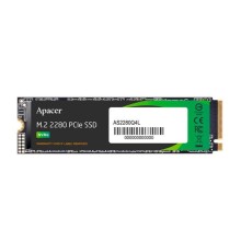 Твердотельный накопитель Apacer SSD AS2280Q4L 256Gb M.2 2280 PCIe Gen4x4, R3600/W3000 Mb/s, 3D NAND, MTBF 1.5M, NVMe 1.4, 170TBW, Retail, 3 years (AP256GAS2280Q4L-1)