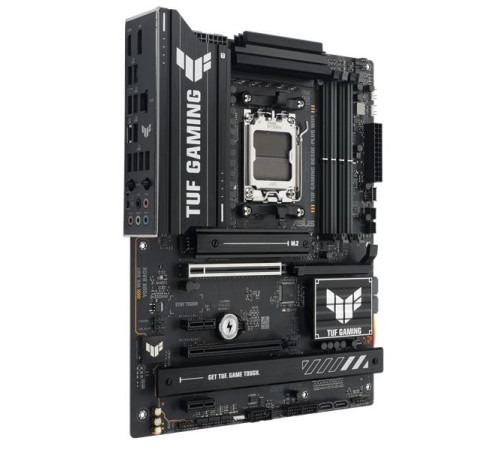 Материнская плата ASUS TUF GAMING B650E-PLUS WIFI, AM5, B650, 4*DDR5, 4*SATA, 3*M.2, 3*USB 3.2, 6*USB 2.0, Type-C, 3*PCIx16, 2*PCIx1, DP+HDMI, ATX; 90MB1M20-M0EAY0
