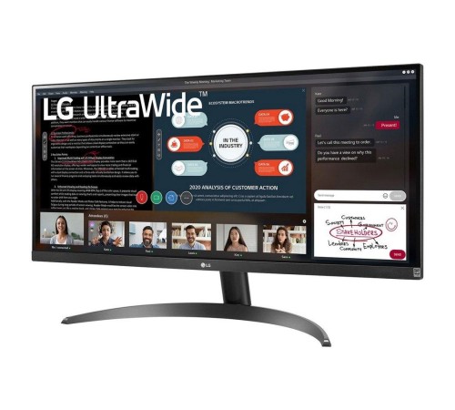 Монитор LG LCD 29WP500-B/ LG UltraWide 29WP500-B 29" IPS monitor, 2560x1080, 350 cd/m2, 21:9, 5мс (GtG), HDMIx2, Audio out, 75Hz, 178/178, внешний БП, FreeSync, HDR 10, VESA (100x100 мм), black Монитор LG LCD 29WP500-B/ LG UltraWide 29WP500-B 29" IPS monitor, 2560x1080, 350 cd/m2, 21:9, 5мс (GtG), HDMIx2, Audio out, 75Hz, 178/178, внешний БП, FreeSync, HDR 10, VESA (100x100 мм), black