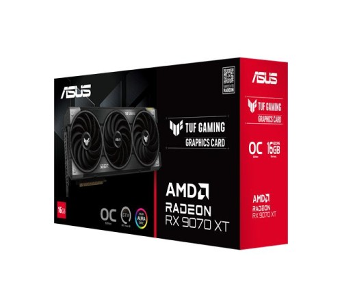 Видеокарта ASUS TUF-RX9070XT-O16G-GAMING//RX9070XT HDMI DP*3 16G D6; 90YV0L70-M0NA00