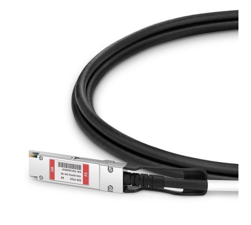 Твинаксиальный медный кабель/ 3m (10ft) FS for Mellanox MCP1600-C003 Compatible 100G QSFP28 Passive Direct Attach Copper Twinax Cable P/N Твинаксиальный медный кабель/ 3m (10ft) FS for Mellanox MCP1600-C003 Compatible 100G QSFP28 Passive Direct Attach Copper Twinax Cable P/N